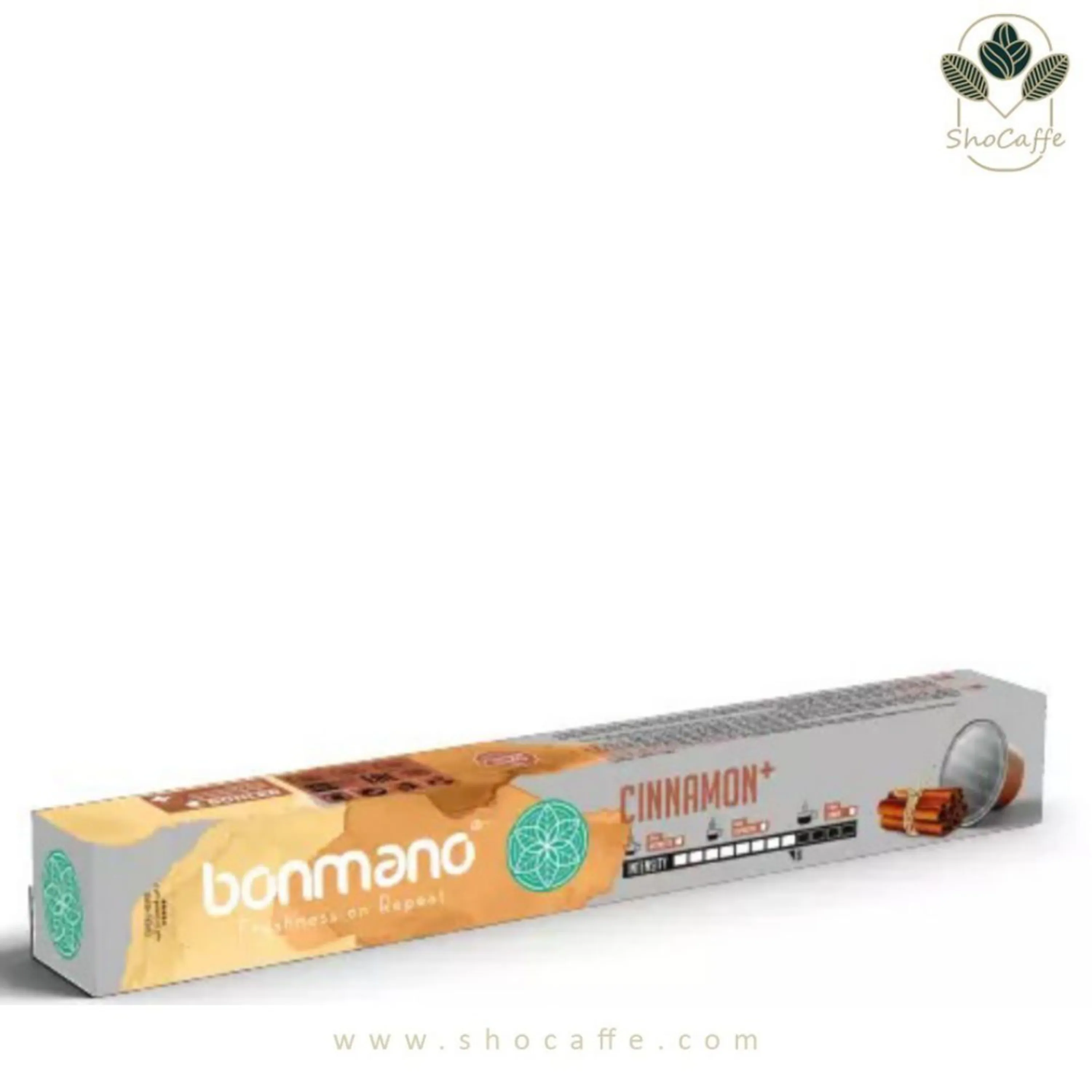 کپسول قهوه بن مانو مدل دارچین Bonmano Cinnamon